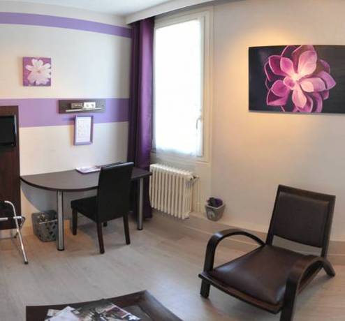 Imagen de la habitación del Hotel H&ocirc;tel-restaurant La Croix Couverte. Foto 14