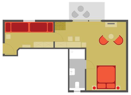 Imagen de la habitación del Hotel Hofhotel Kr&auml;henberg. Foto 15