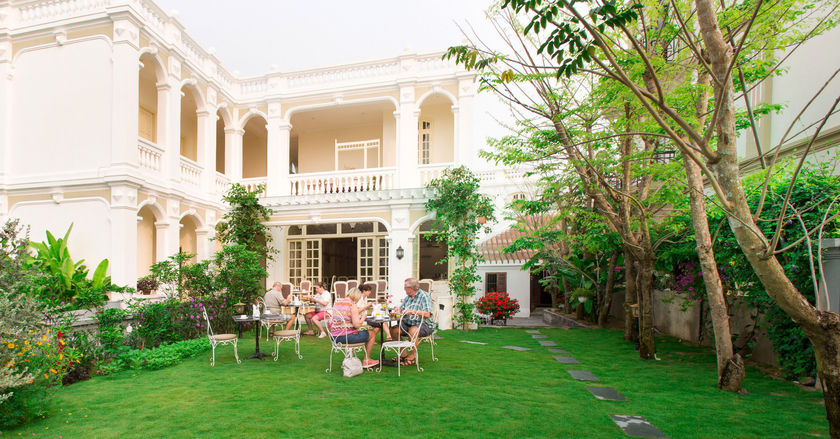 Imagen del bar/restaurante del Hotel Hoi An Garden Palace And Spa. Foto 7