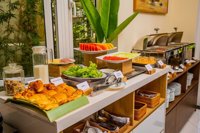 Imagen del bar/restaurante del Hotel Hoi An Merrily De Art. Foto 4