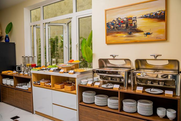 Imagen del bar/restaurante del Hotel Hoi An Merrily De Art. Foto 5