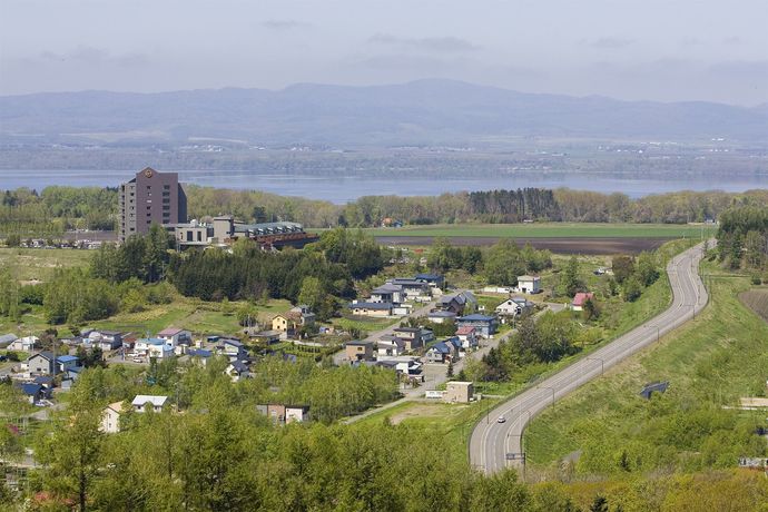 Imagen de los interiores del Hotel Hokuten No Oka Lake Abashiri Tsuruga Resort. Foto 11