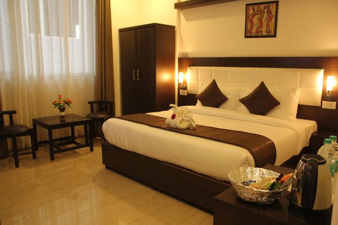 Imagen de la habitación del Hotel Holiday Hill, Rishikesh. Foto 11