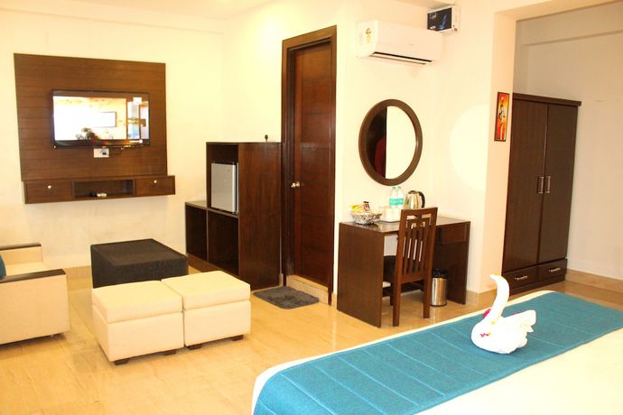 Imagen de la habitación del Hotel Holiday Hill, Rishikesh. Foto 13