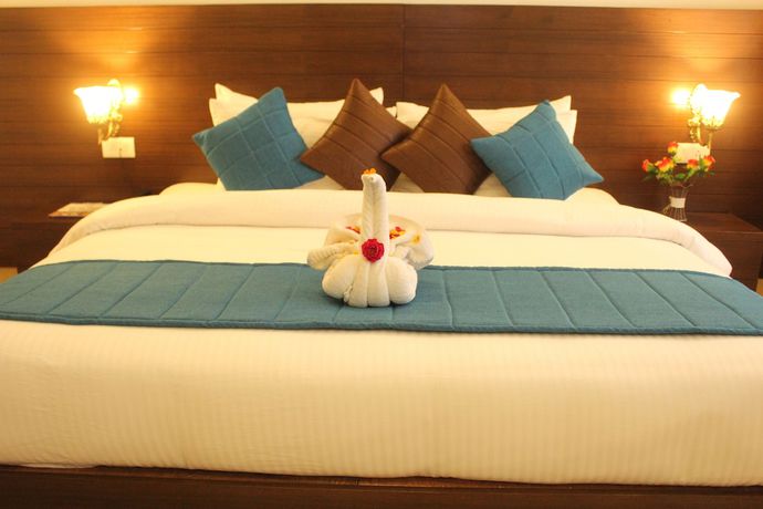 Imagen de la habitación del Hotel Holiday Hill, Rishikesh. Foto 14