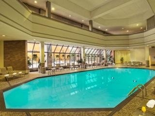 Imagen de la piscina del Hotel Holiday Inn And Suites Bloomington. Foto 5