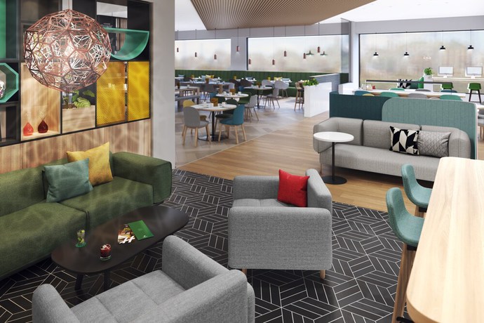 Imagen del bar/restaurante del Hotel Holiday Inn Blackpool, an IHG. Foto 2