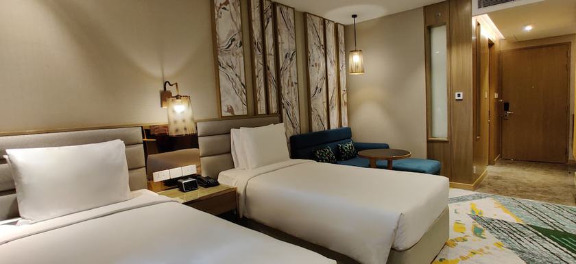 Imagen de la habitación del Hotel Holiday Inn Chandigarh Zirakpur, an IHG. Foto 8