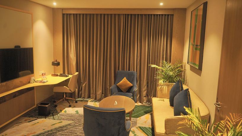 Imagen de la habitación del Hotel Holiday Inn Chandigarh Zirakpur, an IHG. Foto 10