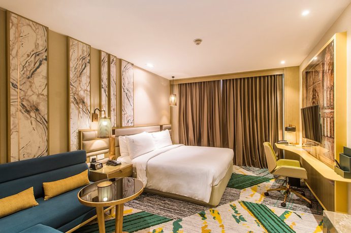 Imagen de la habitación del Hotel Holiday Inn Chandigarh Zirakpur, an IHG. Foto 12