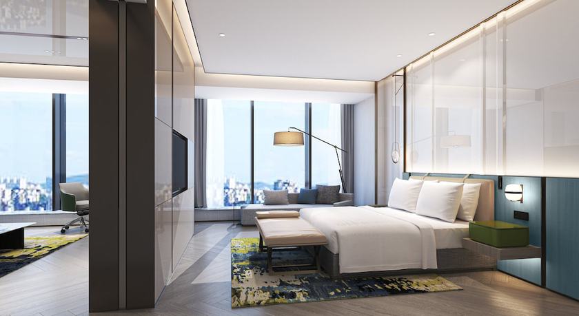 Imagen de la habitación del Hotel Holiday Inn Changchun Oriental Plaza, an IHG. Foto 12