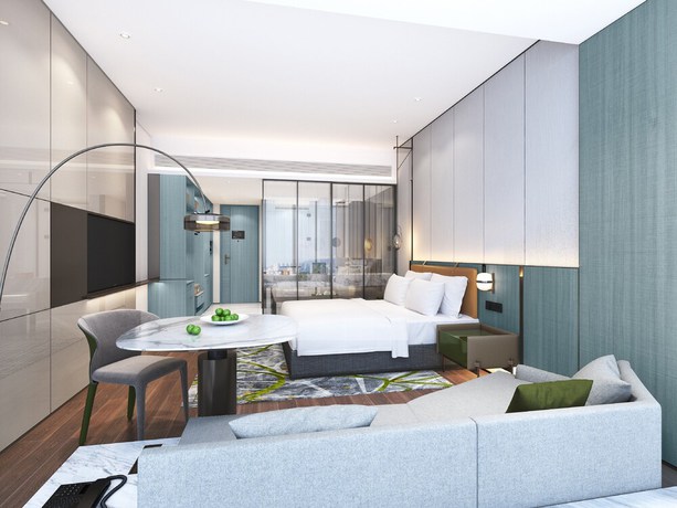 Imagen de la habitación del Hotel Holiday Inn Changchun Oriental Plaza, an IHG. Foto 14