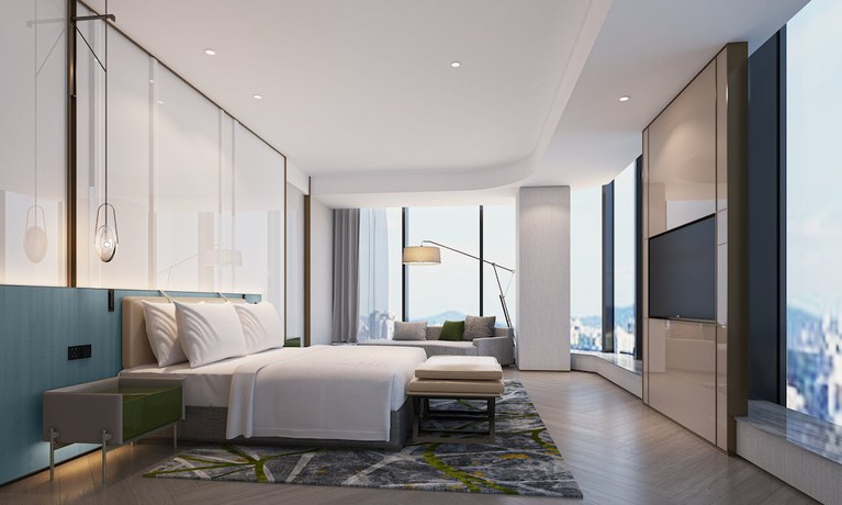 Imagen de la habitación del Hotel Holiday Inn Changchun Oriental Plaza, an IHG. Foto 17