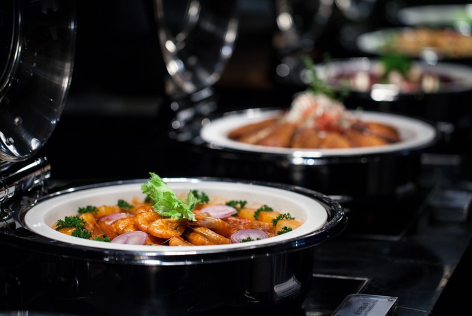 Imagen del bar/restaurante del Hotel Holiday Inn Chengdu Oriental Plaza, An Ihg. Foto 10