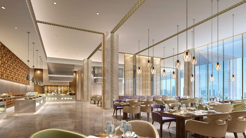 Imagen del bar/restaurante del Hotel Holiday Inn Chongqing University Town, An Ihg. Foto 4
