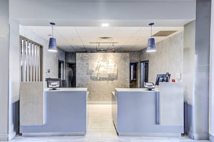Imagen de los interiores del Hotel Holiday Inn Express And Suites Columbus Univ Area - Osu, An Ihg. Foto 16