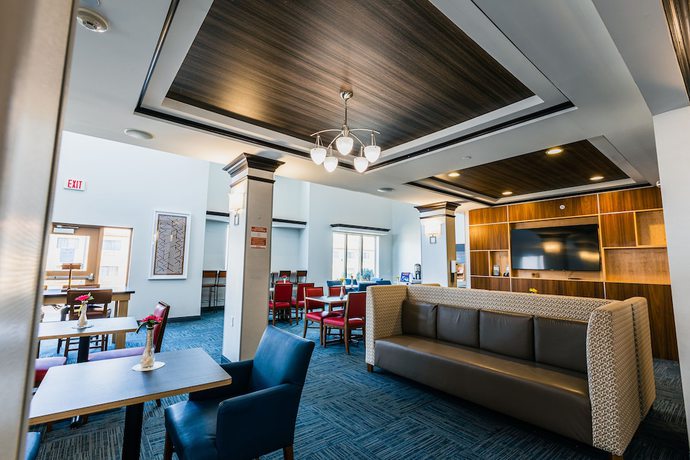 Imagen de los interiores del Hotel Holiday Inn Express And Suites Hamburg, An Ihg. Foto 16