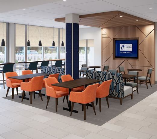Imagen del bar/restaurante del Hotel Holiday Inn Express And Suites Ormond Beach North Daytona, An Ihg. Foto 12