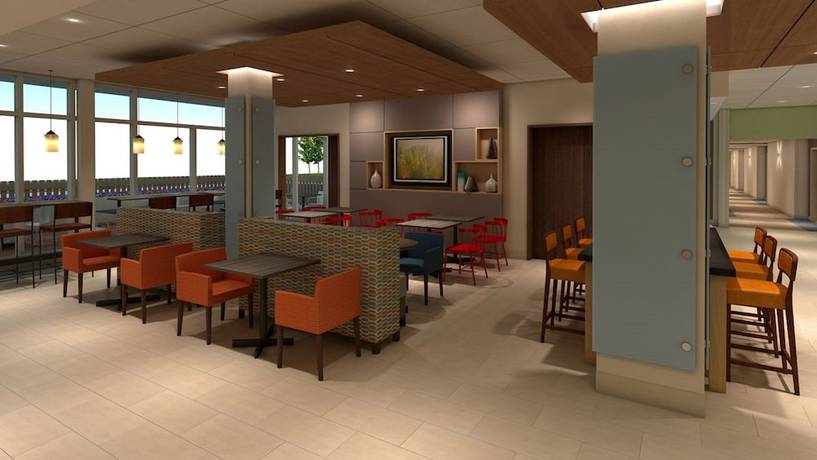 Imagen del bar/restaurante del Hotel Holiday Inn Express And Suites West Omaha - Elkhorn, An Ihg. Foto 5