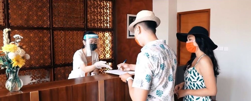 Imagen de los interiores del Hotel Holiday Inn Express Bali Sunset Road by IHG. Foto 16