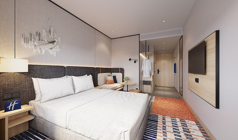 Imagen de la habitación del Hotel Holiday Inn Express Bangkok Phayathai, an IHG Hotel. Foto 11