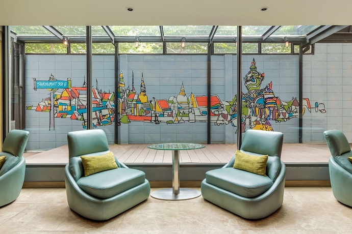 Imagen de los interiores del Hotel Holiday Inn Express Bangkok Sukhumvit 11, An Ihg - Sha Extra Plus. Foto 13