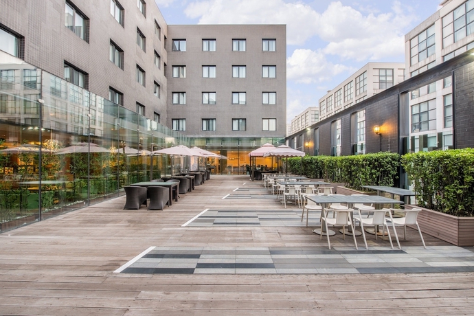 Imagen de la piscina del Hotel Holiday Inn Express Beijing Airport Zone, An Ihg. Foto 19