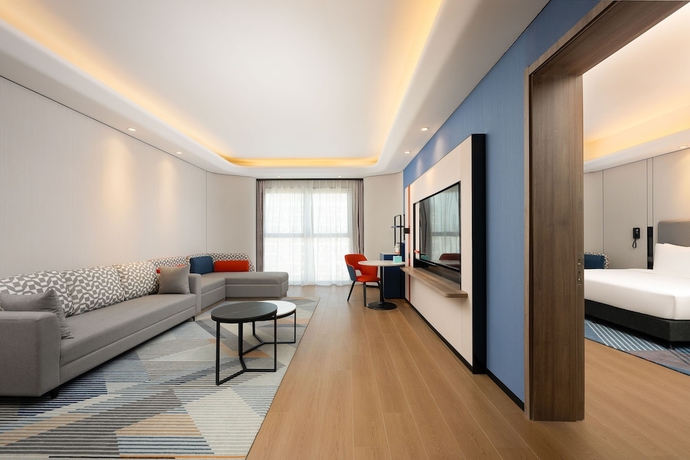 Imagen de la habitación del Hotel Holiday Inn Express Beijing Conference Center, an IHG. Foto 13