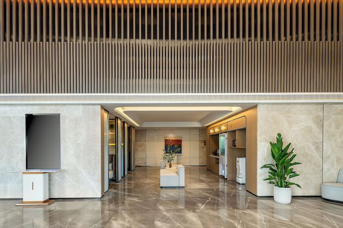 Imagen de los interiores del Hotel Holiday Inn Express Beijing Lize Business District By Ihg. Foto 10