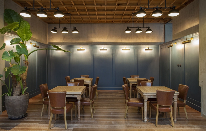 Imagen del bar/restaurante del Hotel Holiday Inn Express Beijing Wangjing, An Ihg. Foto 2