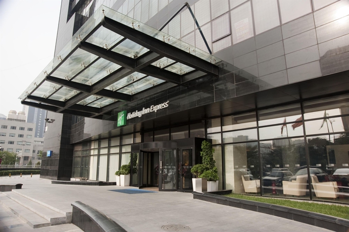 Imagen de los exteriores del Hotel Holiday Inn Express Beijing Wangjing Center by IHG. Foto 9