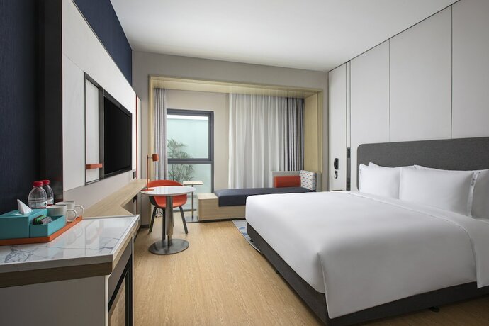 Imagen de la habitación del Hotel Holiday Inn Express Beijing Yizhuang Center. Foto 14
