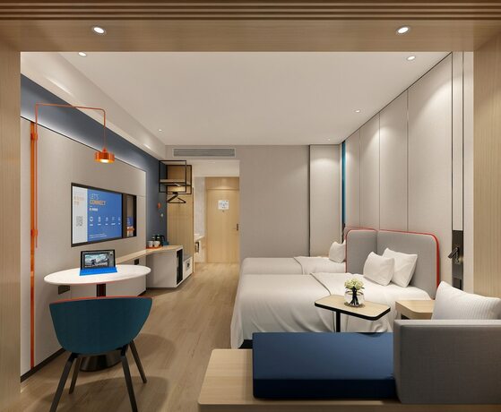 Imagen de la habitación del Hotel Holiday Inn Express Beijing Yizhuang Center. Foto 15