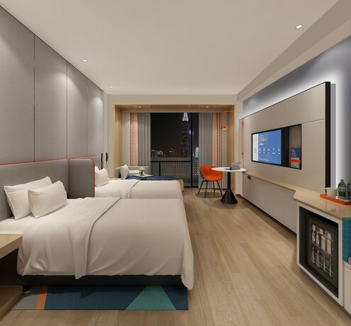 Imagen de la habitación del Hotel Holiday Inn Express Beijing Yizhuang Center. Foto 20