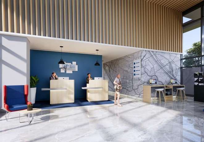 Imagen de los interiores del Hotel Holiday Inn Express Bengaluru Bommasandra. Foto 11