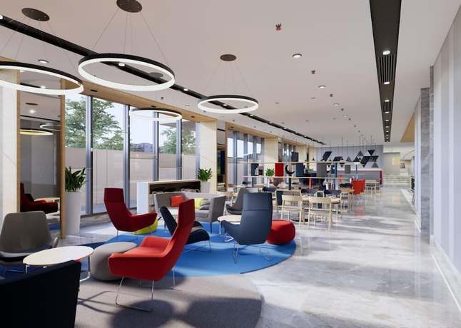 Imagen del bar/restaurante del Hotel Holiday Inn Express Bengaluru Bommasandra. Foto 5