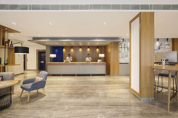 Imagen de los interiores del Hotel Holiday Inn Express Bengaluru Whitefield Itpl, An Ihg. Foto 18