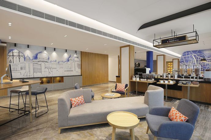 Imagen de los interiores del Hotel Holiday Inn Express Bengaluru Whitefield Itpl, An Ihg. Foto 19