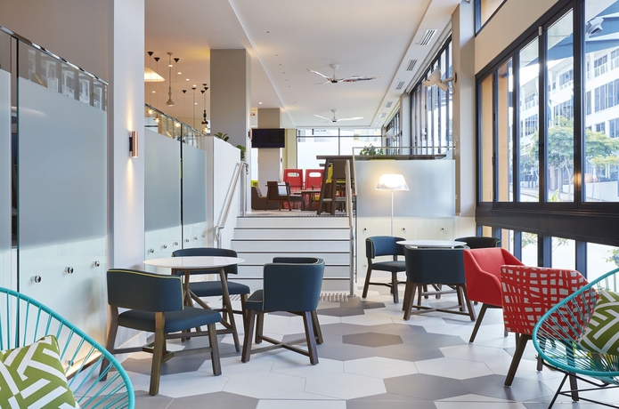 Imagen del bar/restaurante del Hotel Holiday Inn Express Brisbane Central. Foto 3