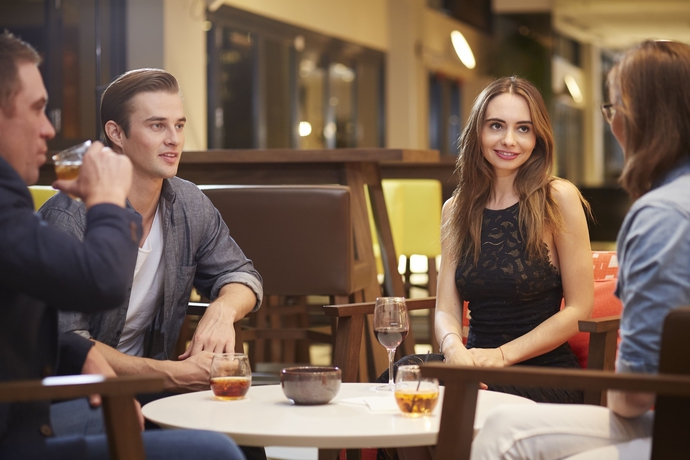 Imagen del bar/restaurante del Hotel Holiday Inn Express Brisbane Central. Foto 5