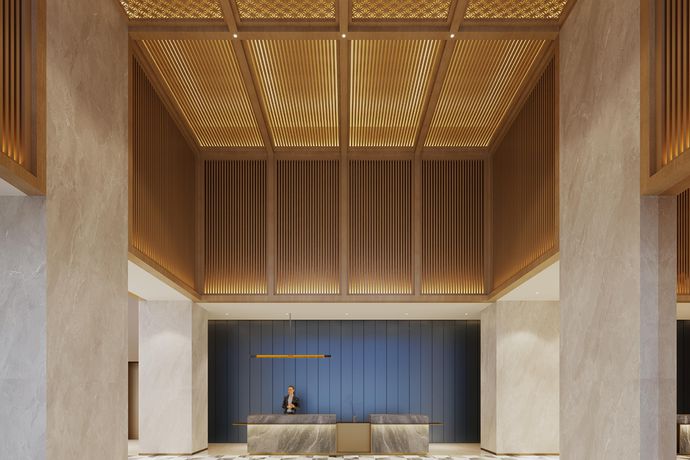 Imagen de los interiores del Hotel Holiday Inn Express Changchun Ecological Square, An Ihg. Foto 7