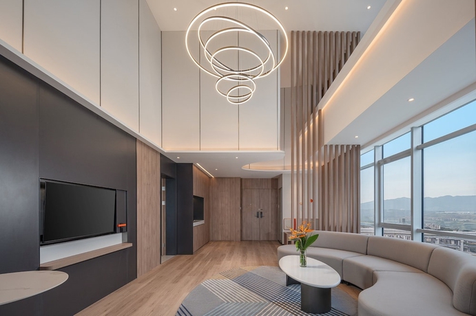 Imagen de la habitación del Hotel Holiday Inn Express Chongqing Liangjiang Yufu by IHG. Foto 9