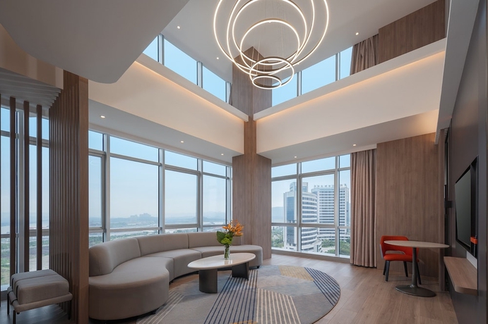 Imagen de la habitación del Hotel Holiday Inn Express Chongqing Liangjiang Yufu by IHG. Foto 11