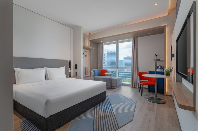 Imagen de la habitación del Hotel Holiday Inn Express Chongqing Liangjiang Yufu by IHG. Foto 12