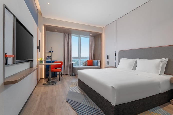 Imagen de la habitación del Hotel Holiday Inn Express Chongqing Liangjiang Yufu by IHG. Foto 13