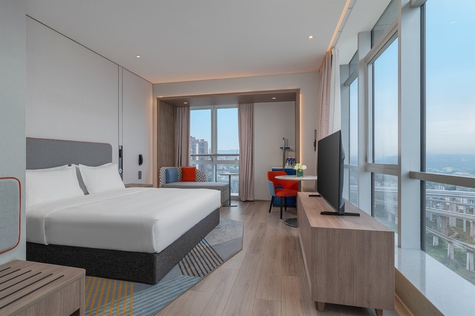 Imagen de la habitación del Hotel Holiday Inn Express Chongqing Liangjiang Yufu by IHG. Foto 14