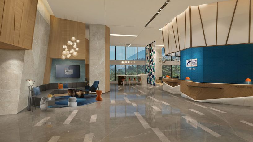Imagen de los interiores del Hotel Holiday Inn Express E'Mei Qiliping. Foto 13