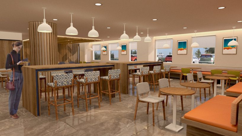 Imagen del bar/restaurante del Hotel Holiday Inn Express - Guadalajara Vallarta Poniente, an IHG Hotel. Foto 4