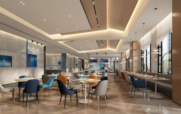 Imagen del bar/restaurante del Hotel Holiday Inn Express Guangzhou Panyu, An Ihg. Foto 3