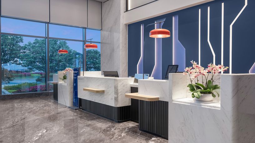 Imagen de los interiores del Hotel Holiday Inn Express Guiyang Airport, an IHG. Foto 19